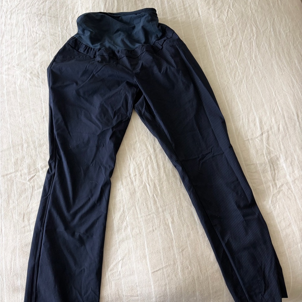 Motherhood Maternity Navy Blue Dressy Pants